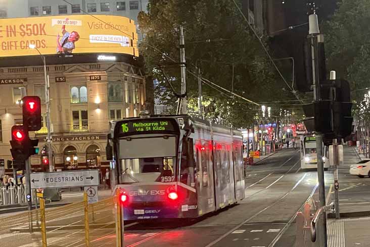 Yarra Trams Siemens Combino 3537 Geely